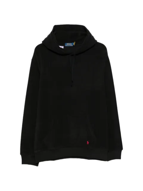 Polo Ralph Lauren logo-embroidered fleece hoodie