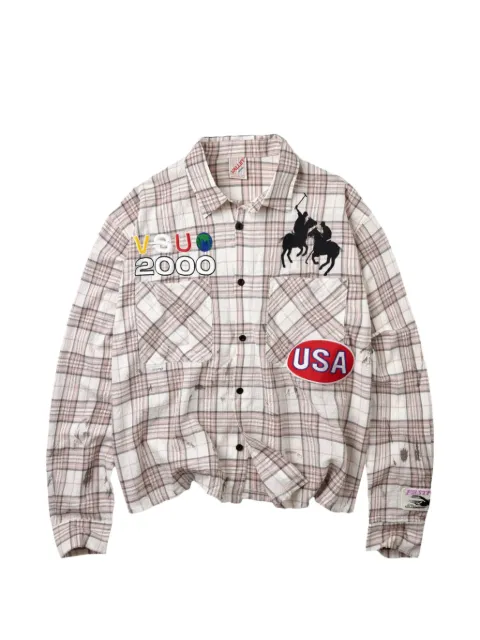 Vale VSU 2000 checked flannel shirt