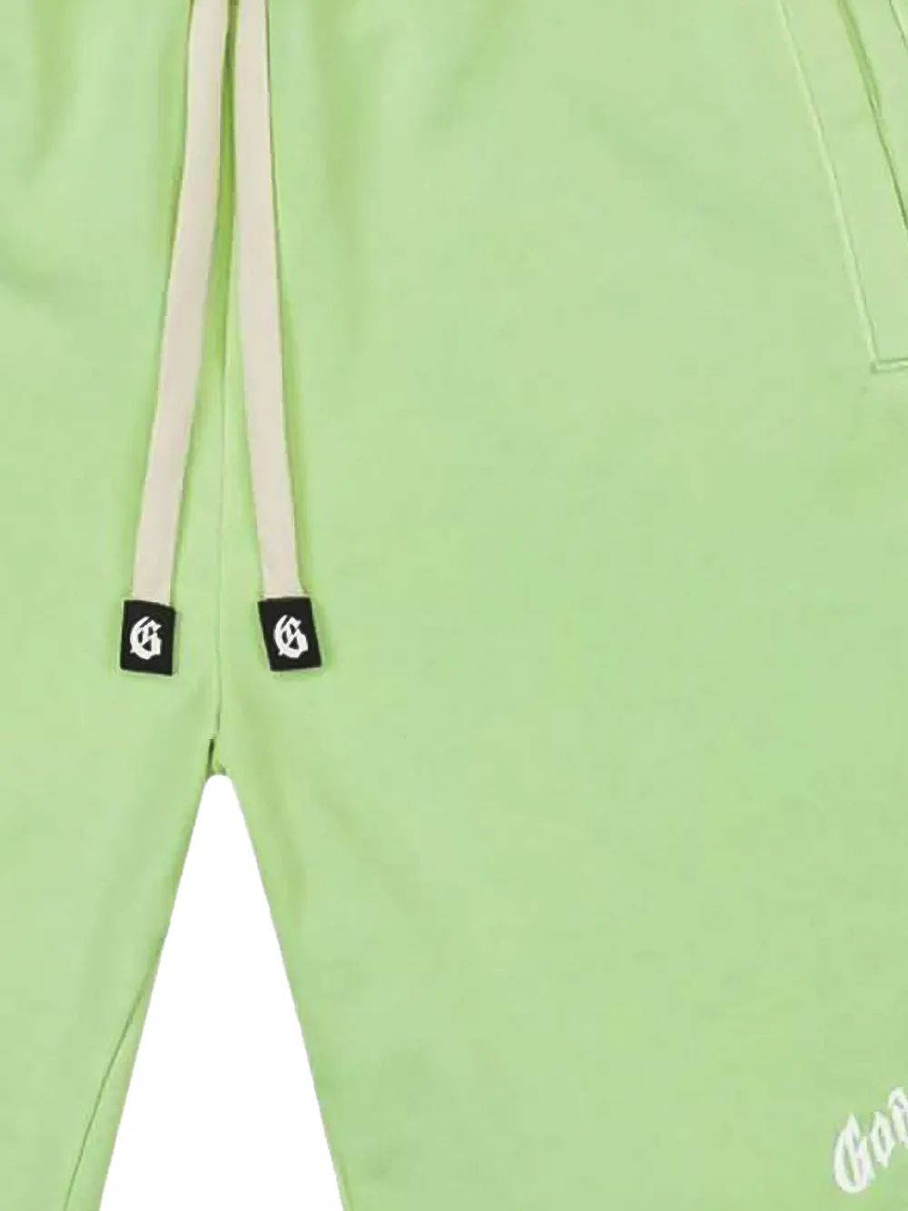 GODSPEED Vital shorts met logoprint Groen