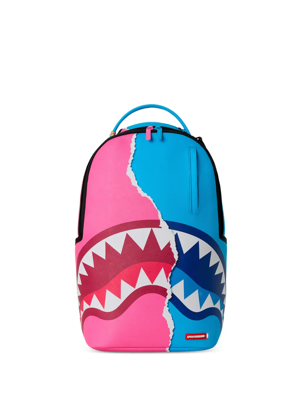 Sprayground shark-print backpack - Rosa