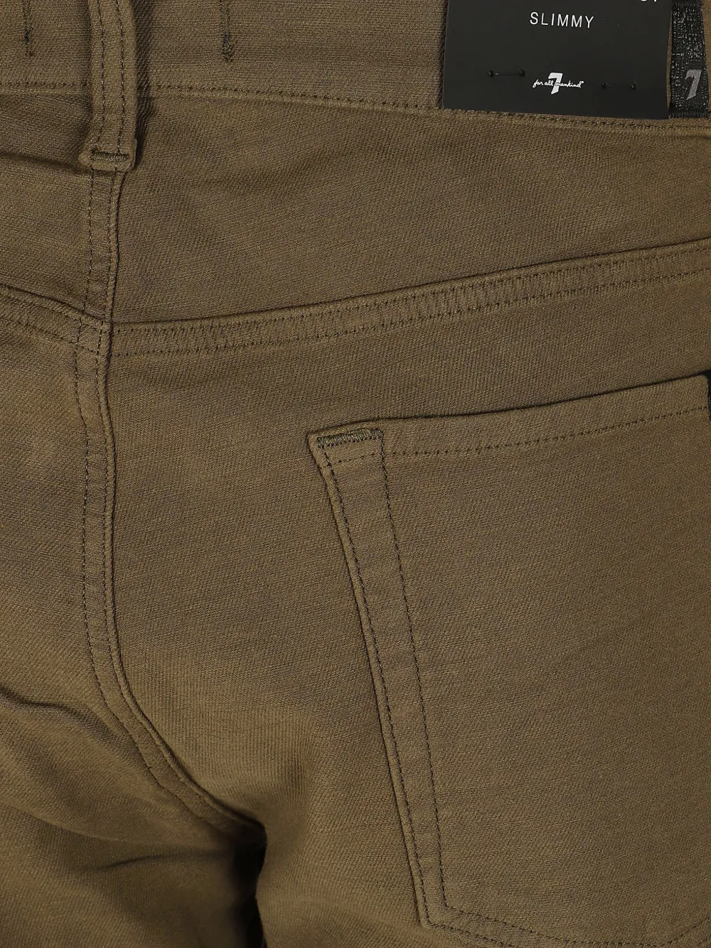 7 For All Mankind Jeans Groen