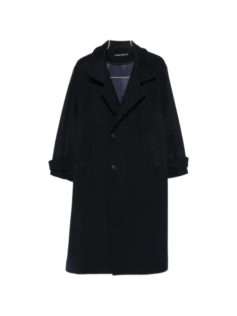 nicholson & nicholson button-up collared coat