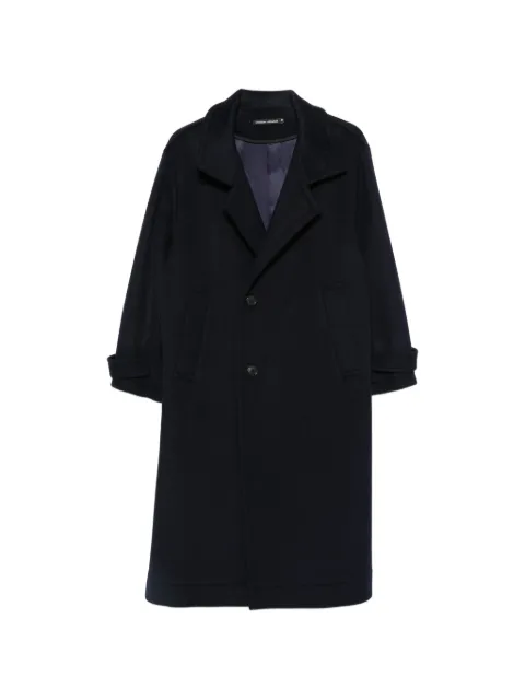 nicholson & nicholson button-up collared coat
