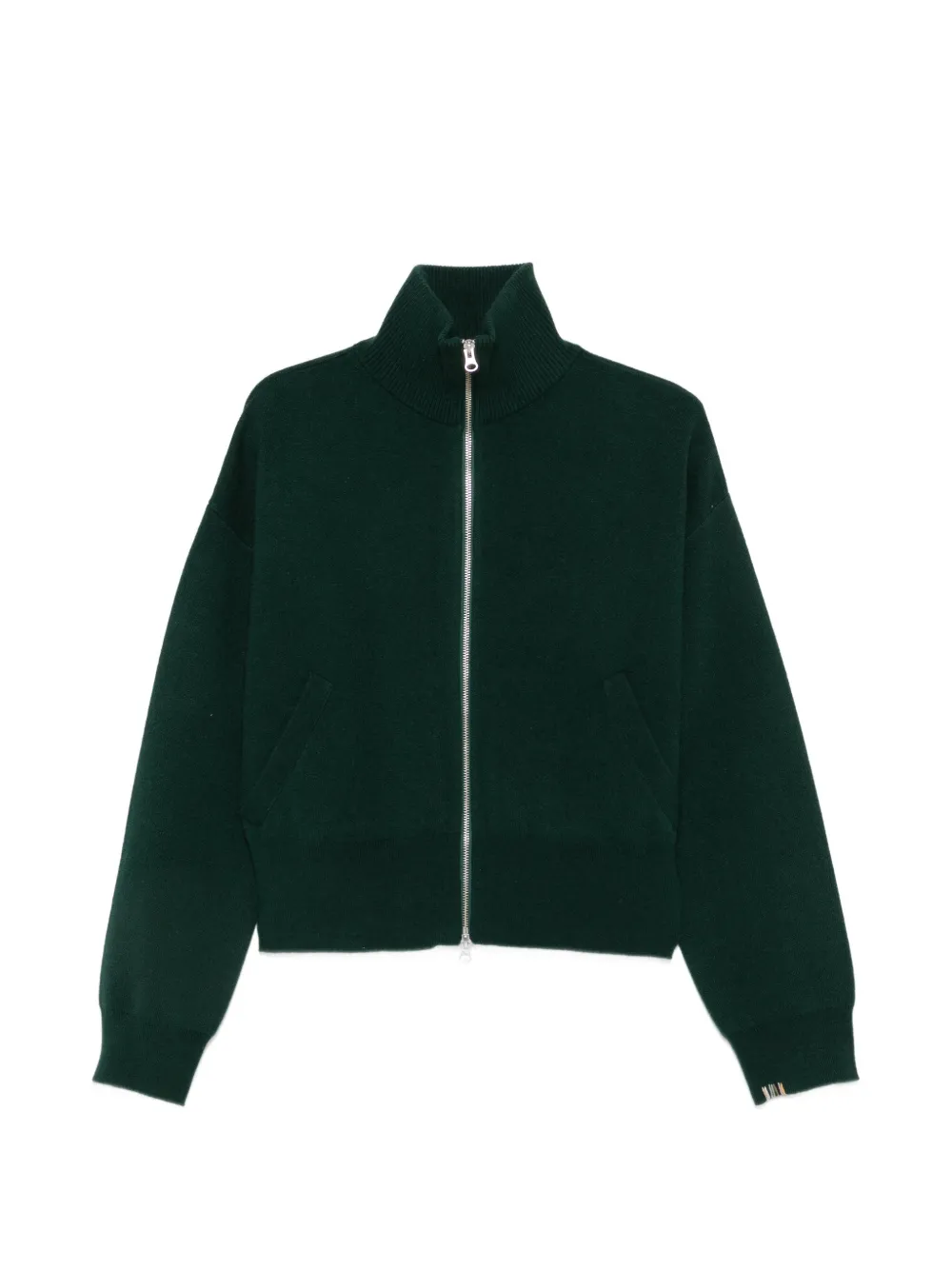 extreme cashmere zip-up cashmere sweater