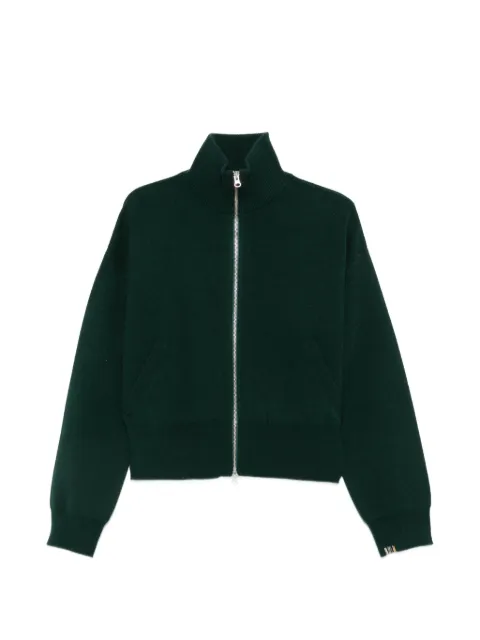 extreme cashmere zip-up cashmere sweater