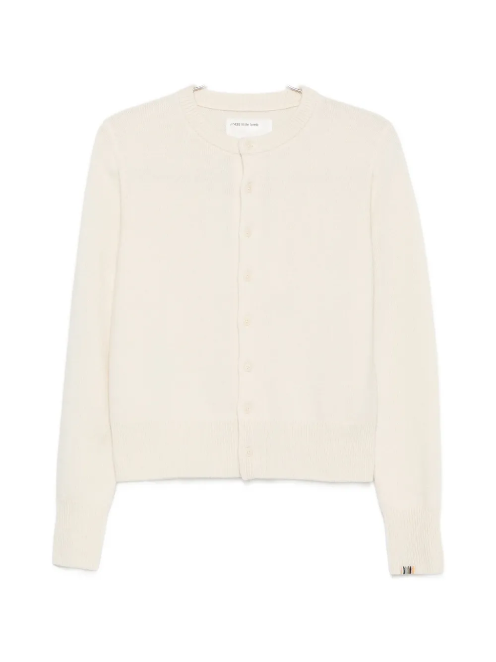 extreme cashmere button-up knitted cardigan