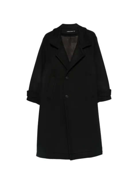 nicholson & nicholson button-up high-neck coat
