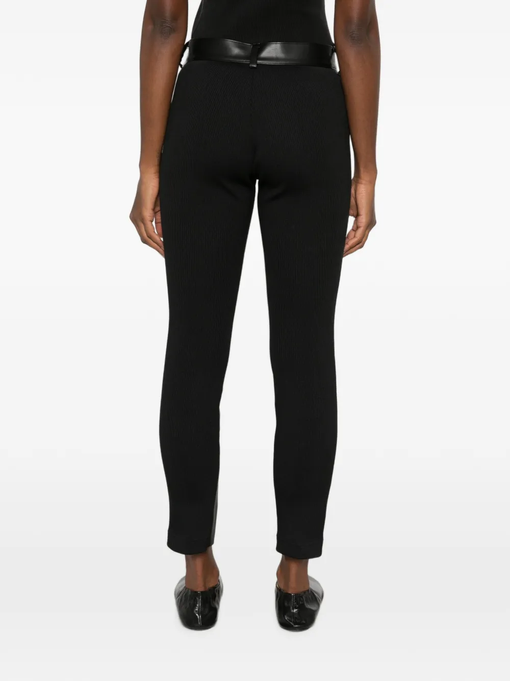 sacai Slim-fit broek Zwart
