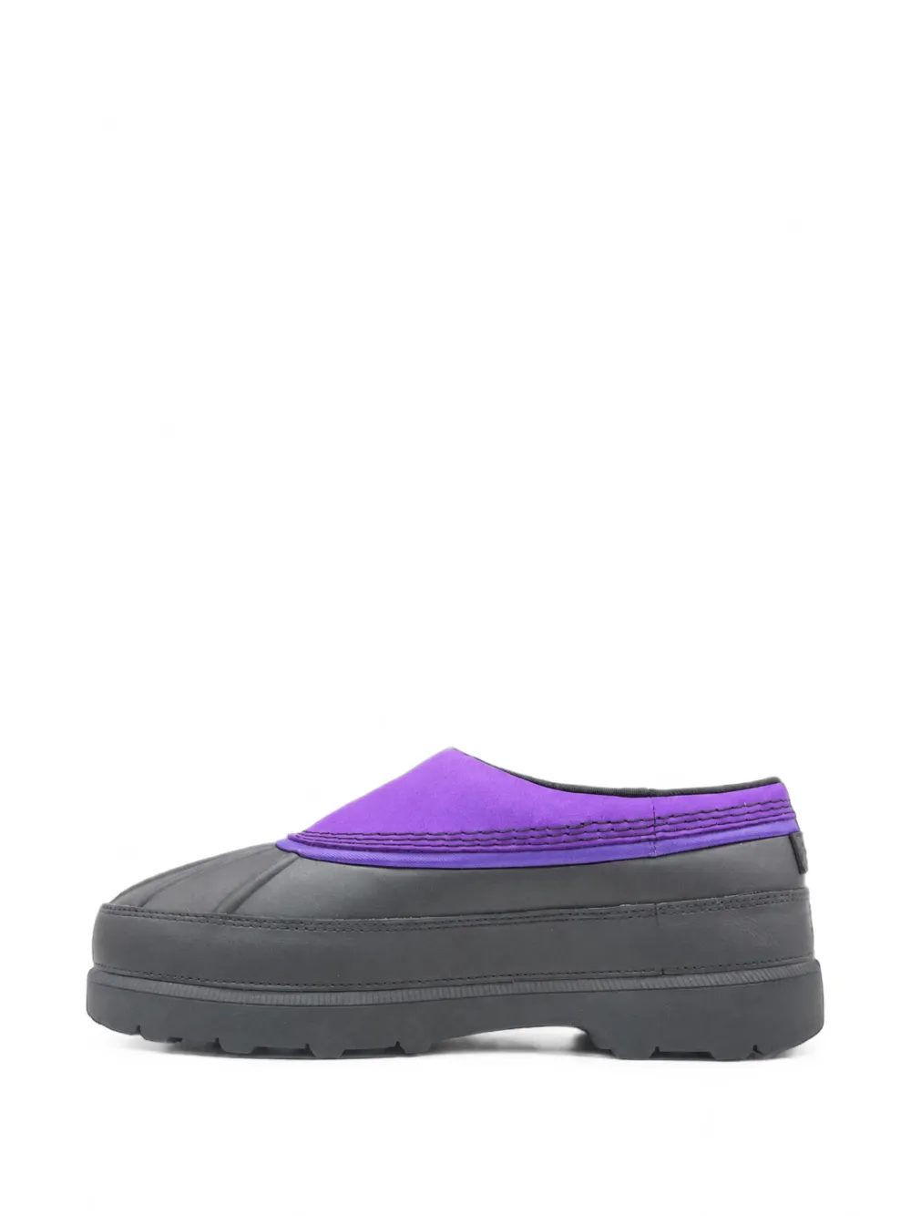 Needles panelled slip-on boots Zwart