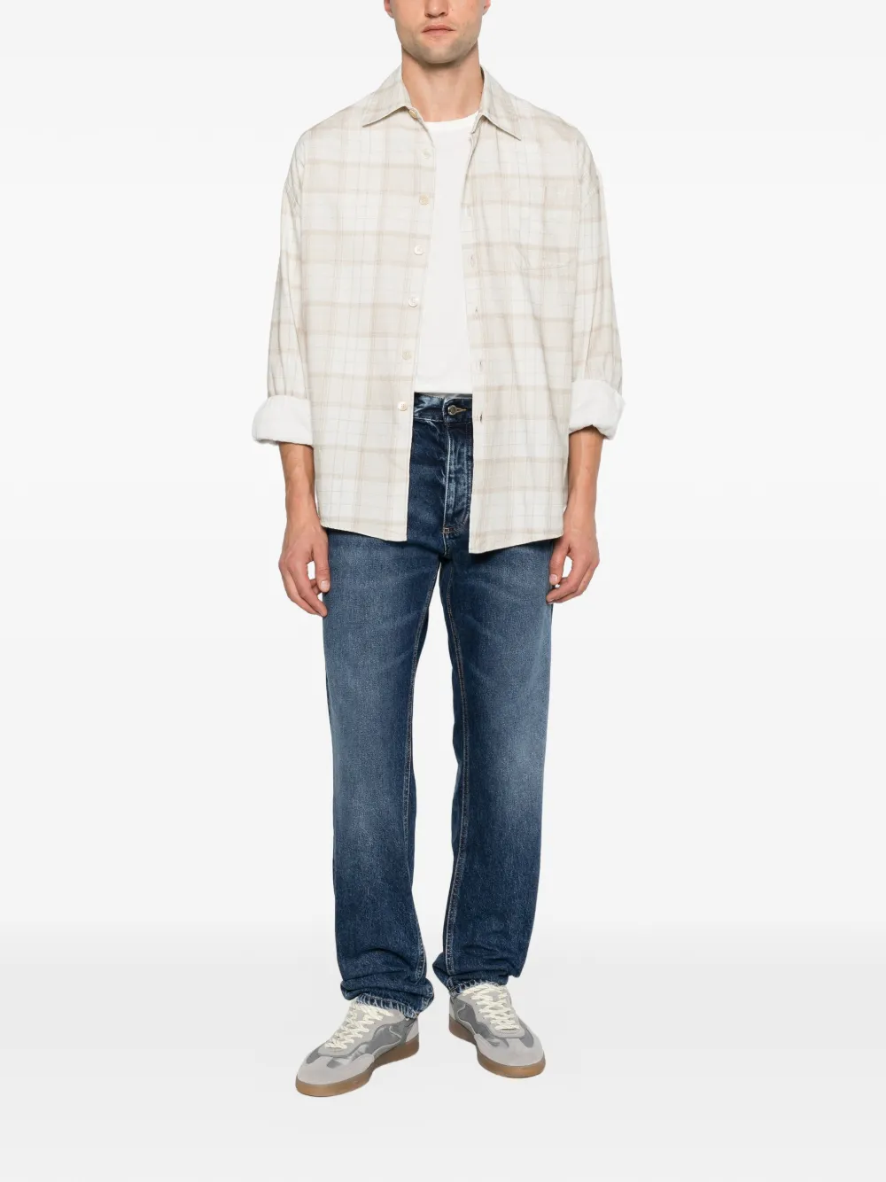 ICON DENIM Kanye baggy jeans Blauw