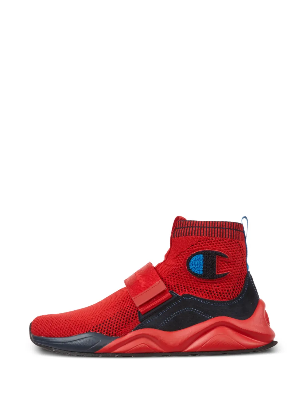 Champion Rally Lockdown logo-patch sneakers - Rosso