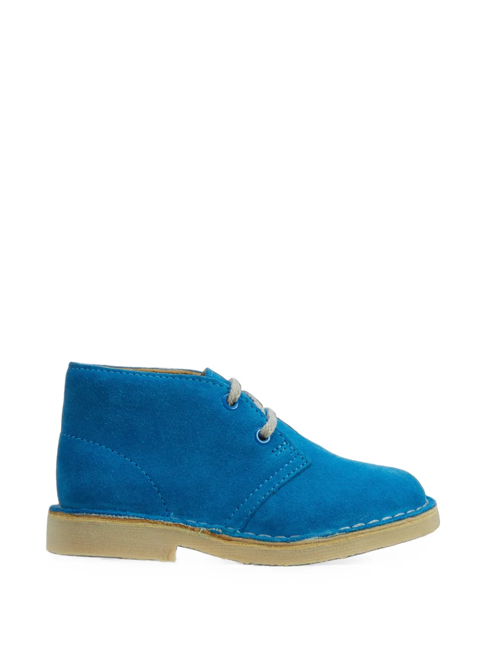 Clarks Kids Desert suede boots Blauw