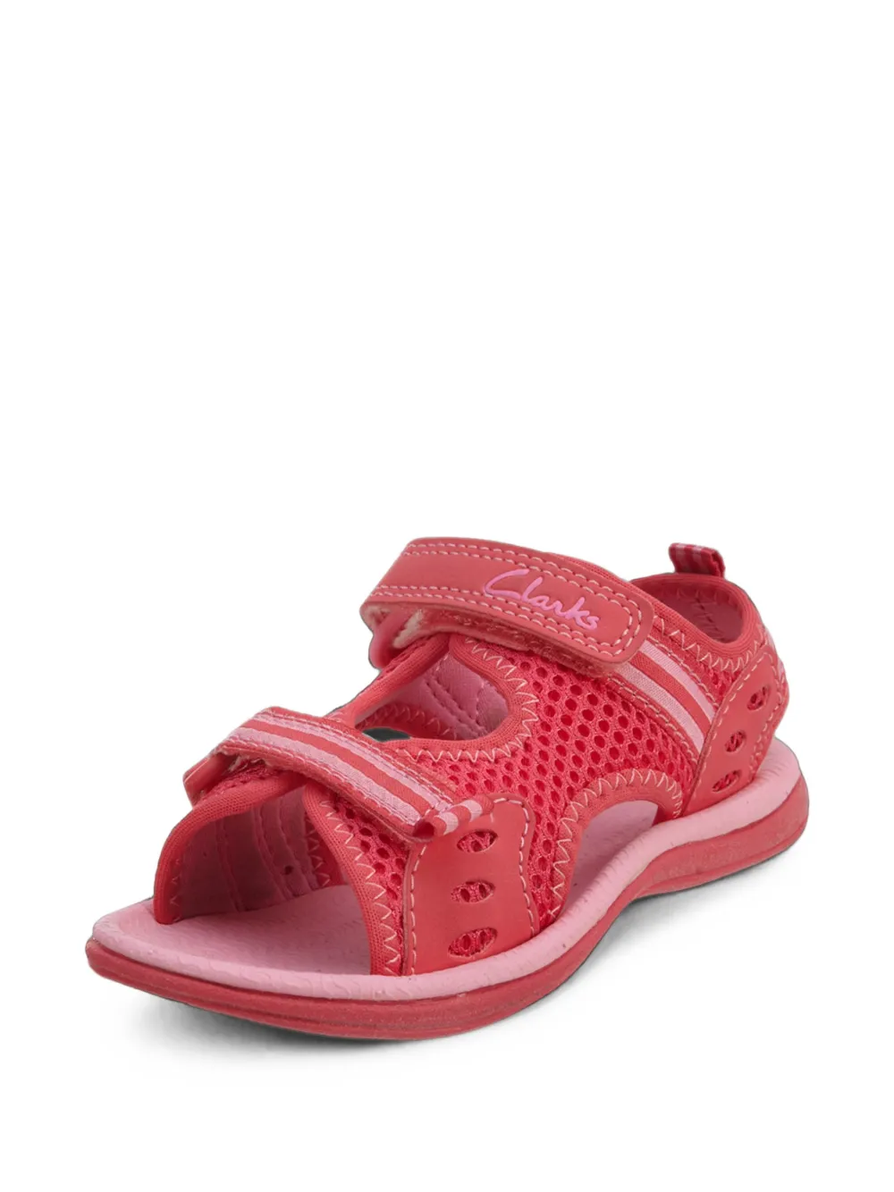 Clarks Kids Star Games mesh sandals - Rosa