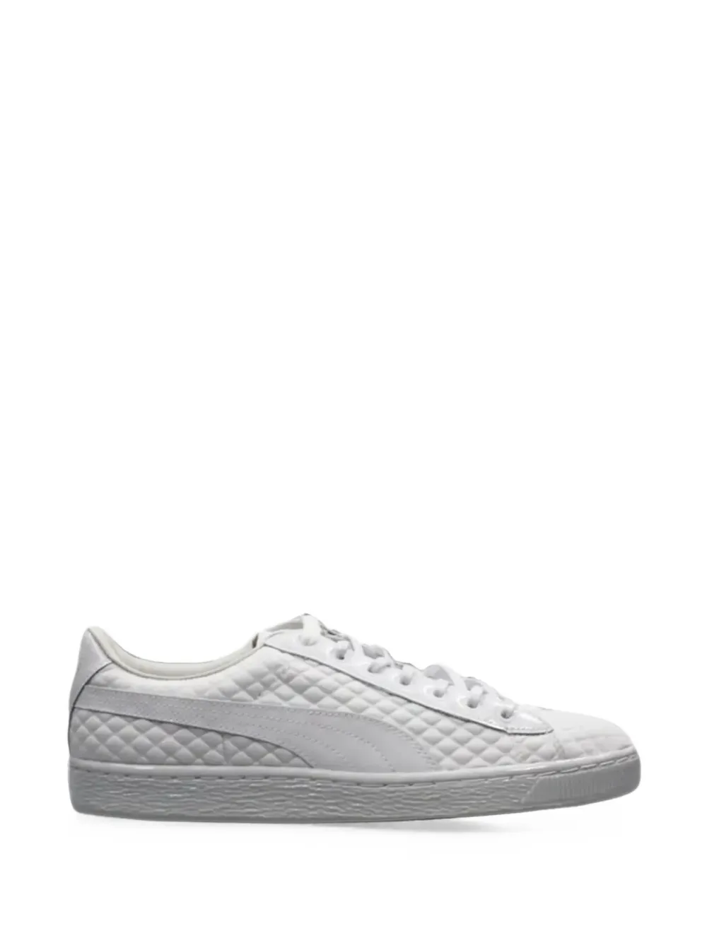 PUMA Basket quilted low-top sneakers - Bianco