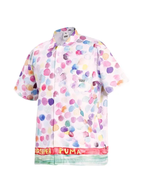 PUMA x KidSuper Studios all-over print shirt