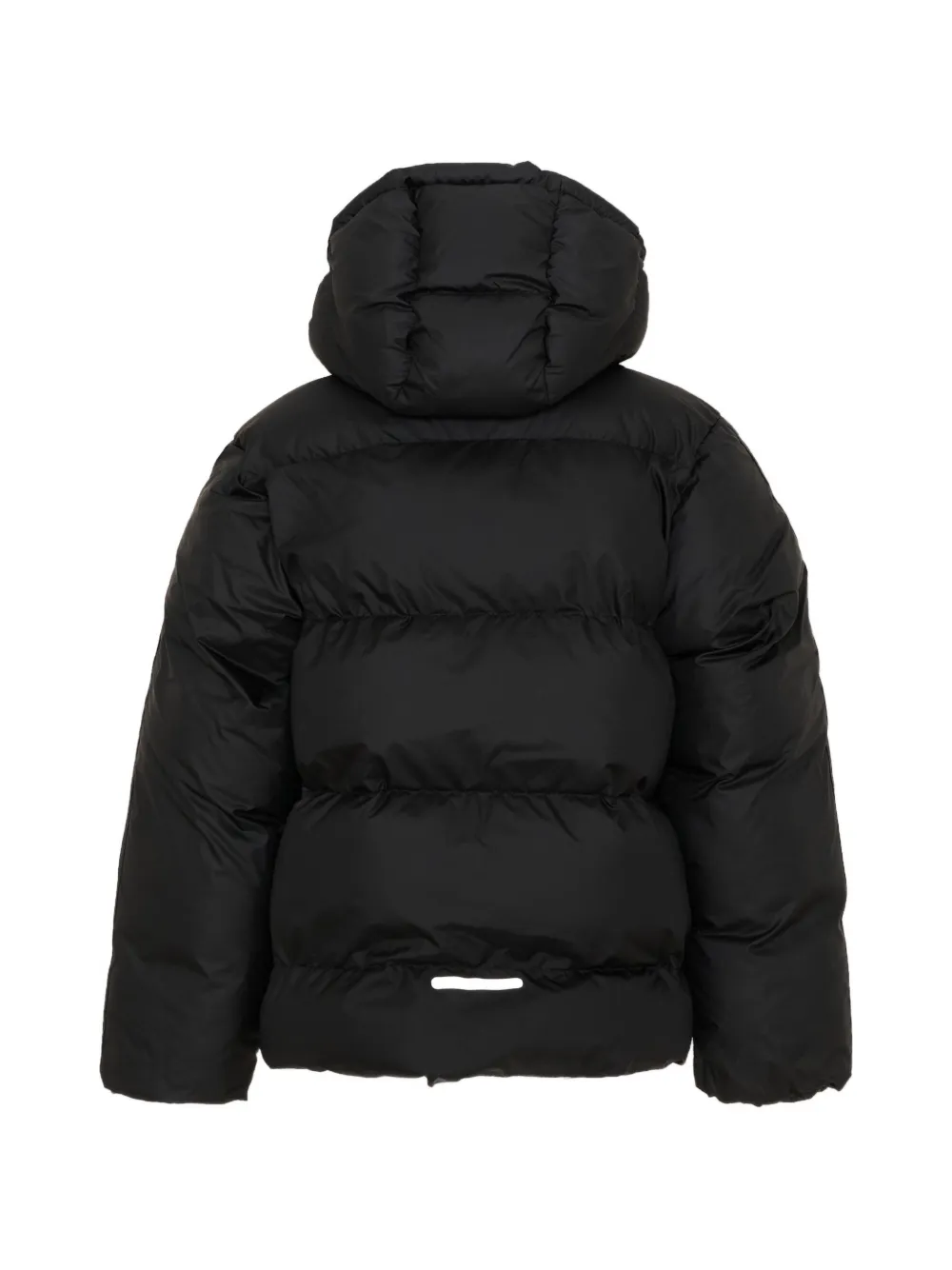 adidas Kids 3-Stripes padded hooded jacket Zwart