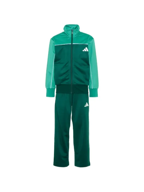 adidas Kids logo-print panelled tracksuit