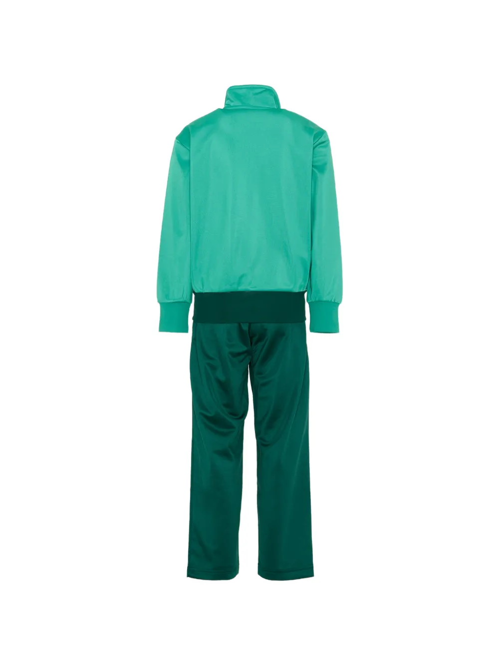 adidas Kids logo-print panelled tracksuit Groen
