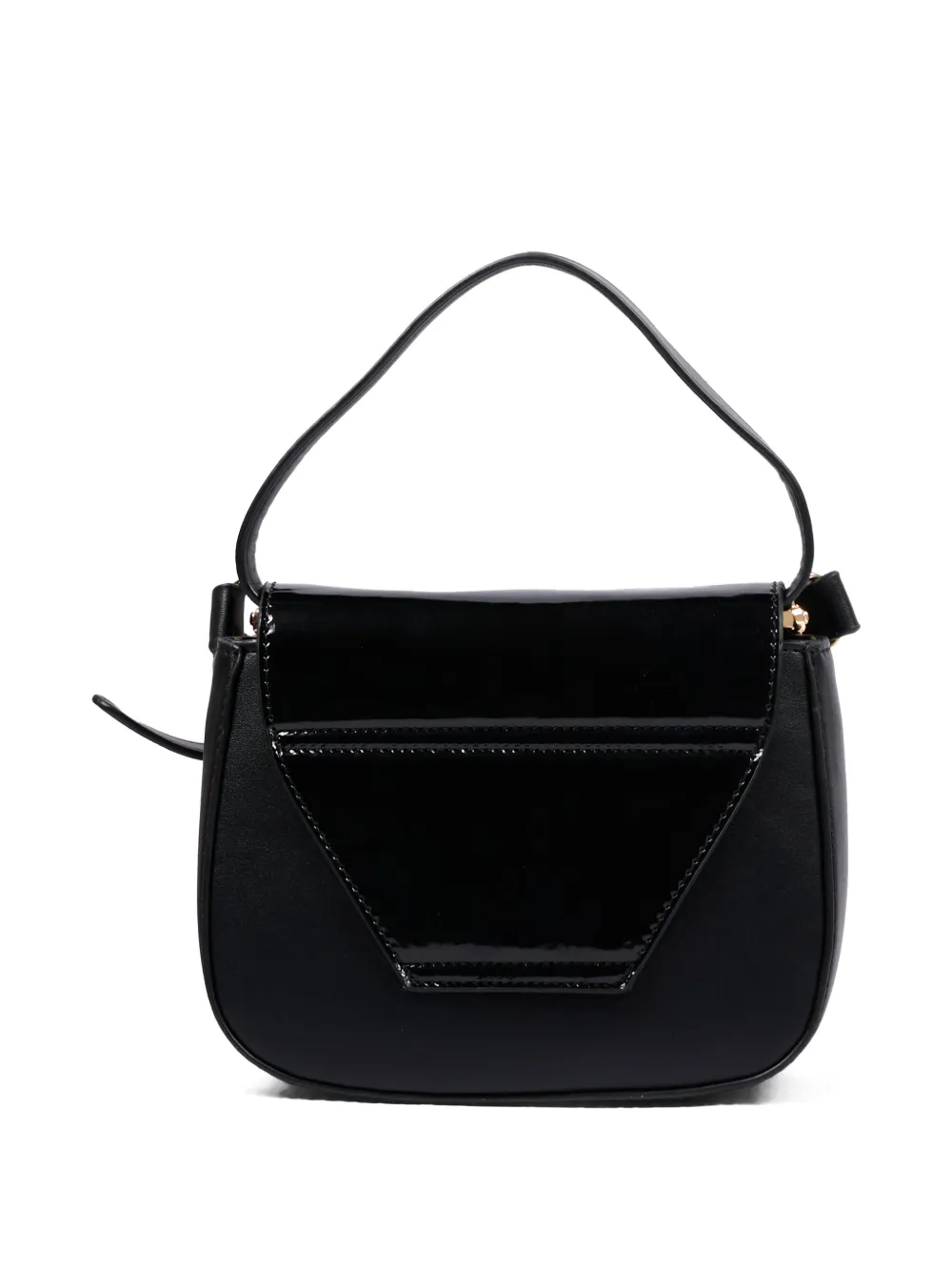 Barrow kids logo-patch shoulder bag Zwart