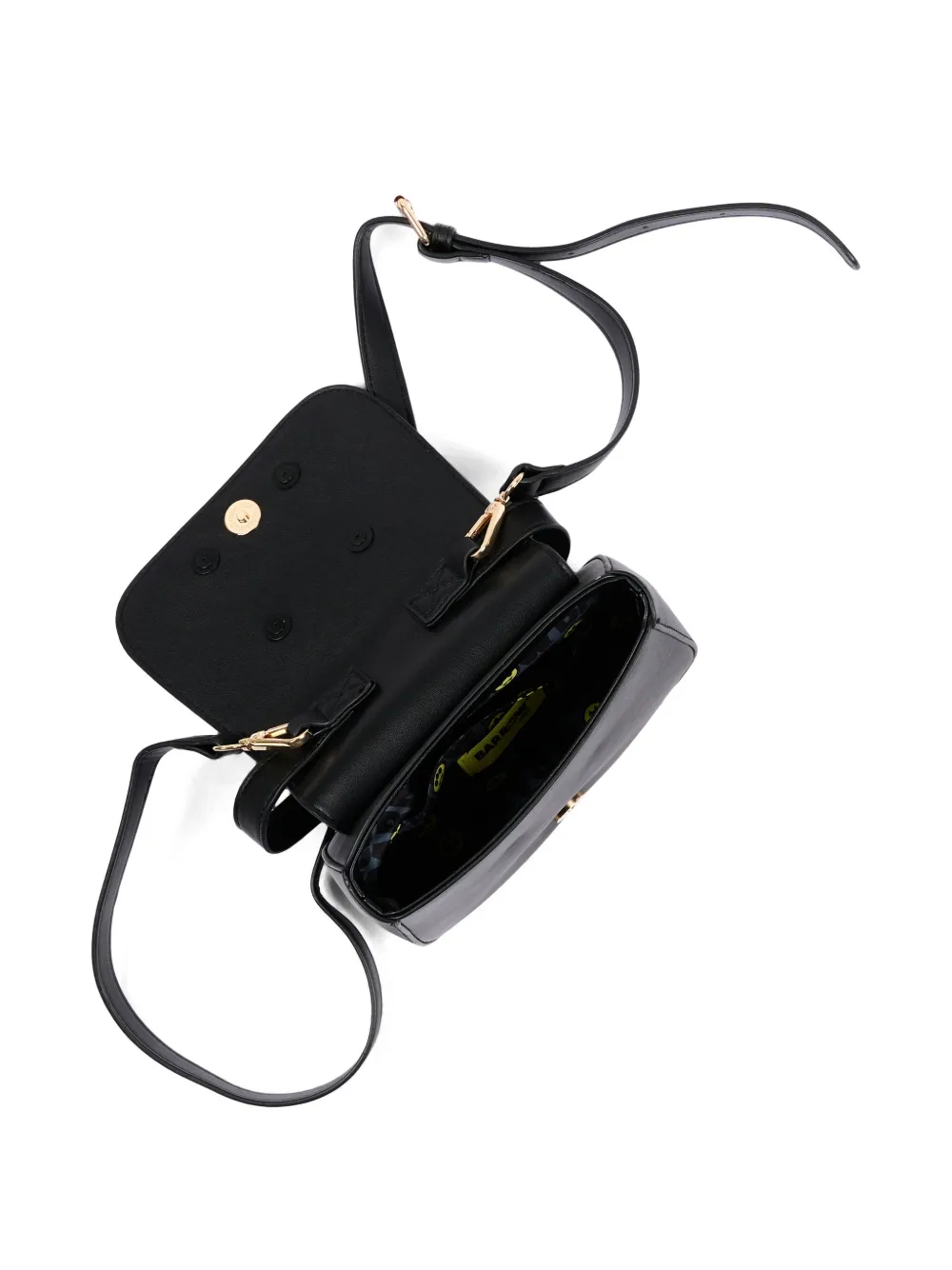 Barrow kids logo-patch shoulder bag Zwart