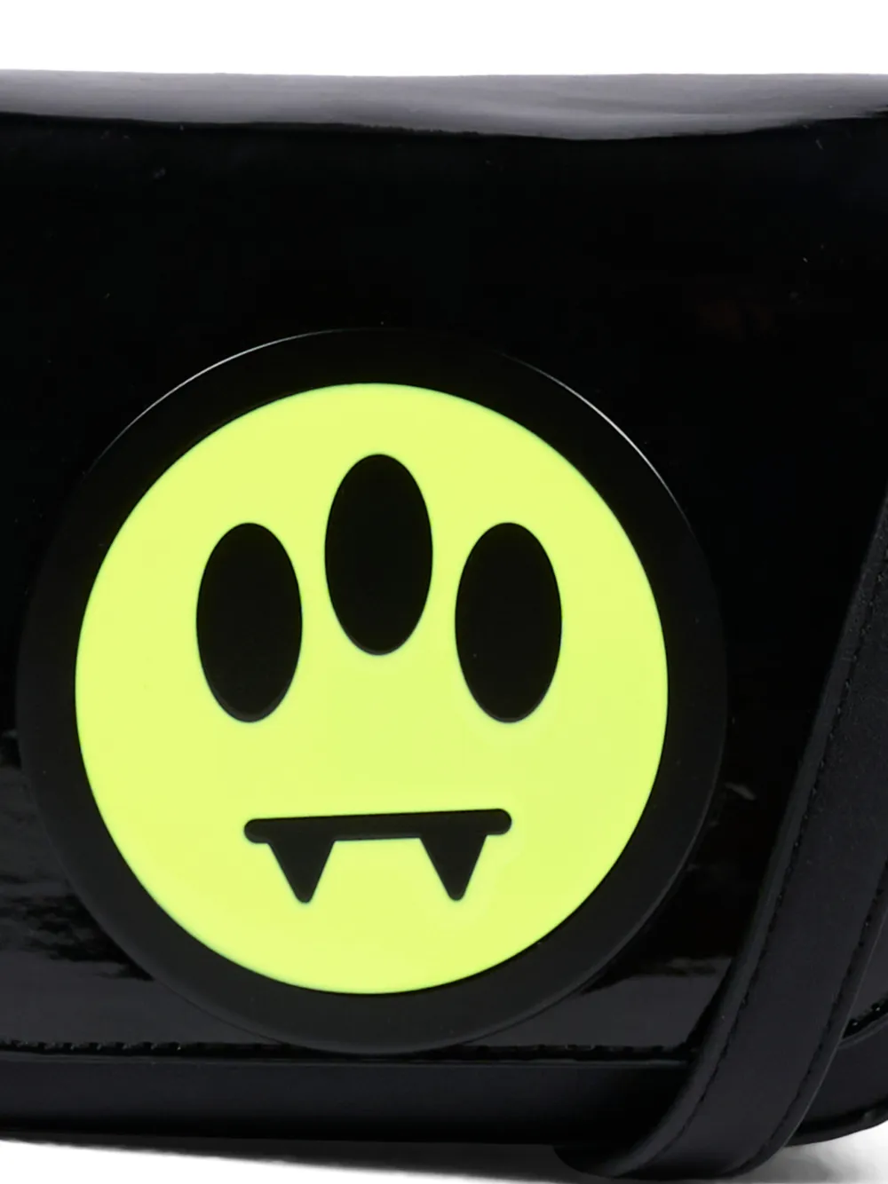 Barrow kids logo-patch shoulder bag Zwart