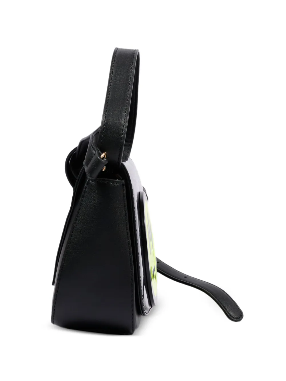 Barrow kids logo-patch shoulder bag Zwart