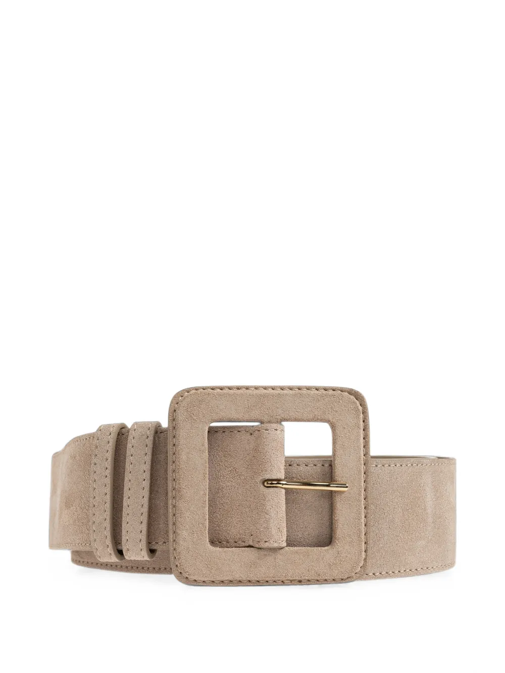Fabiana Filippi suede buckle-fastening belt - Toni neutri