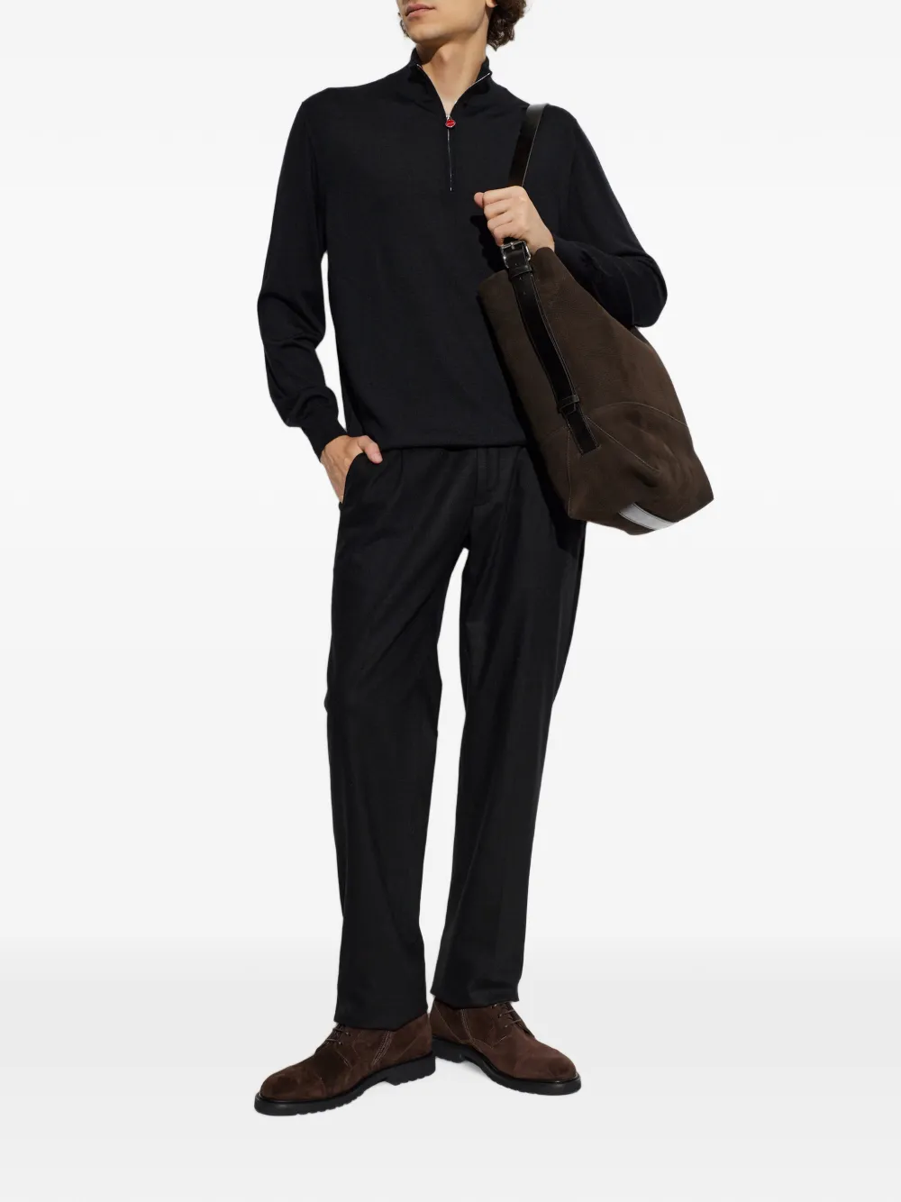 Fabi Suede Desert Boots In Multi