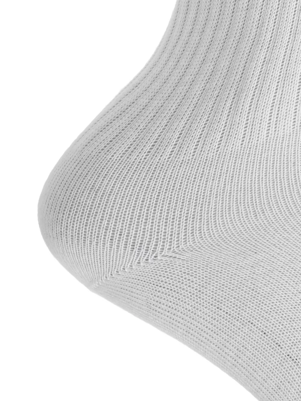 Emporio Armani logo-print ribbed-knit socks (set of two) Wit