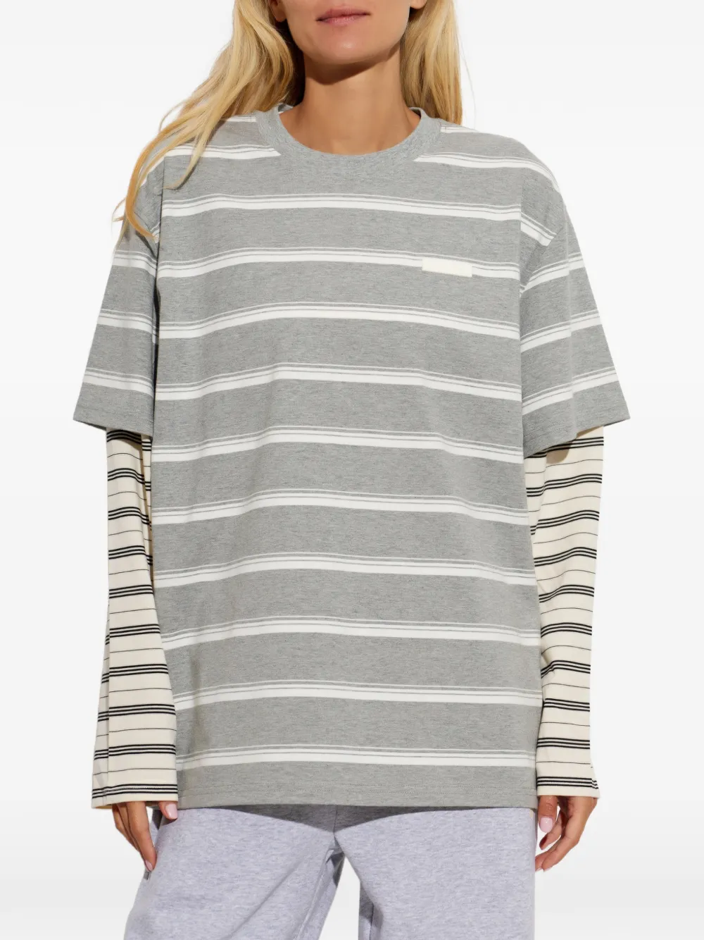 P.E Nation Spark layered-sleeve T-shirt