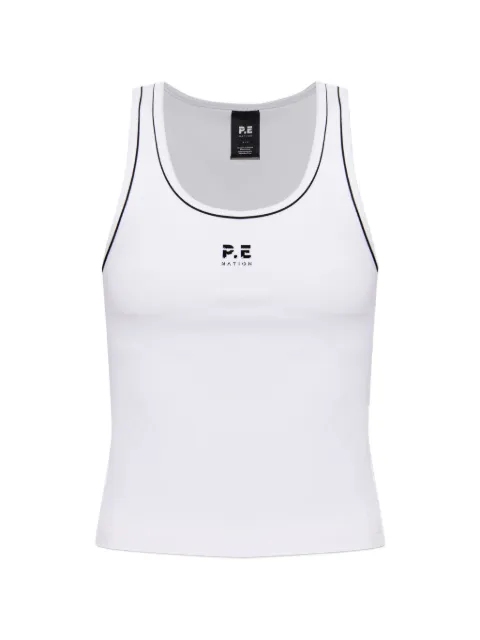 P.E Nation Nexus ribbed tank top