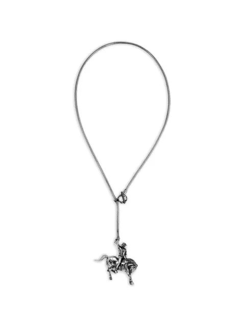 TWOJEYS Lazo cowboy lasso necklace