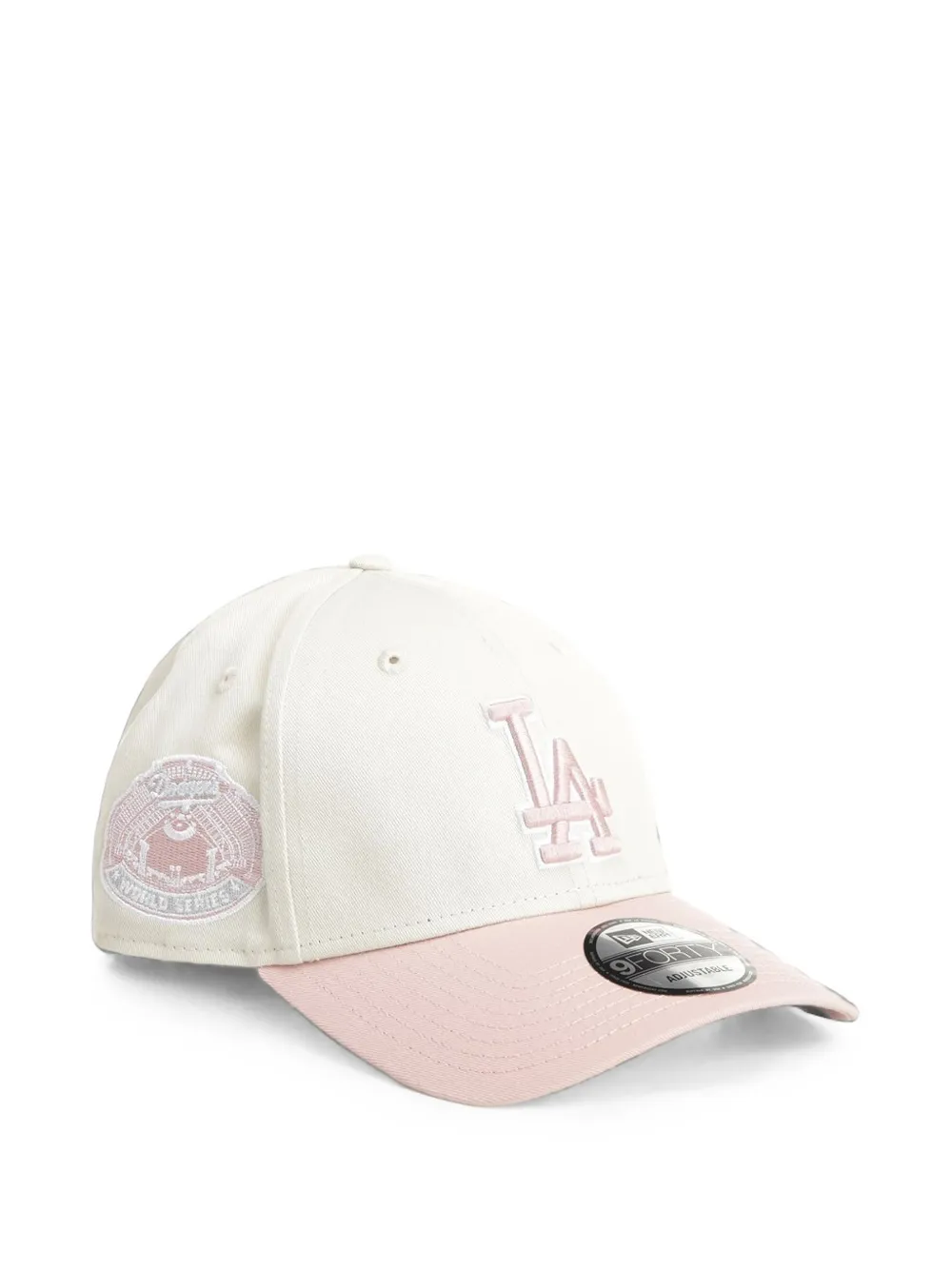 NEW ERA CAP 9FORTY LA Dodgers pet met geborduurd logo Beige