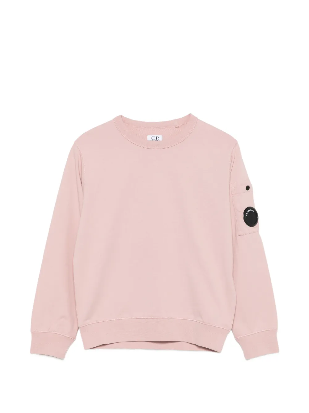 C.P. Company Kids Lens-detail pocket sweater - Rosa