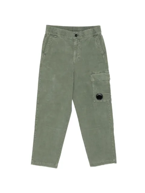 C.P. Company Kids corduroy Lens-detail cargo pants