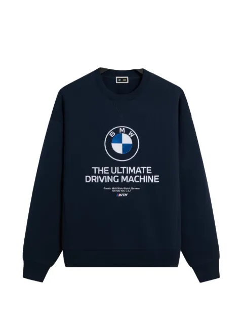 KITH x BMW Quote logo-print sweatshirt