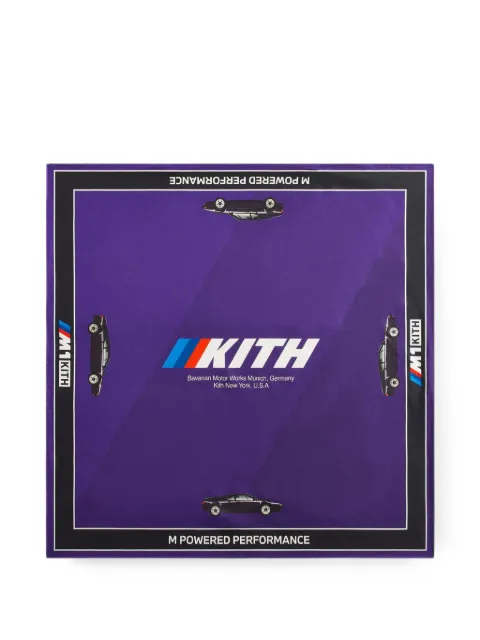 KITH BMW logo-print silk bandana