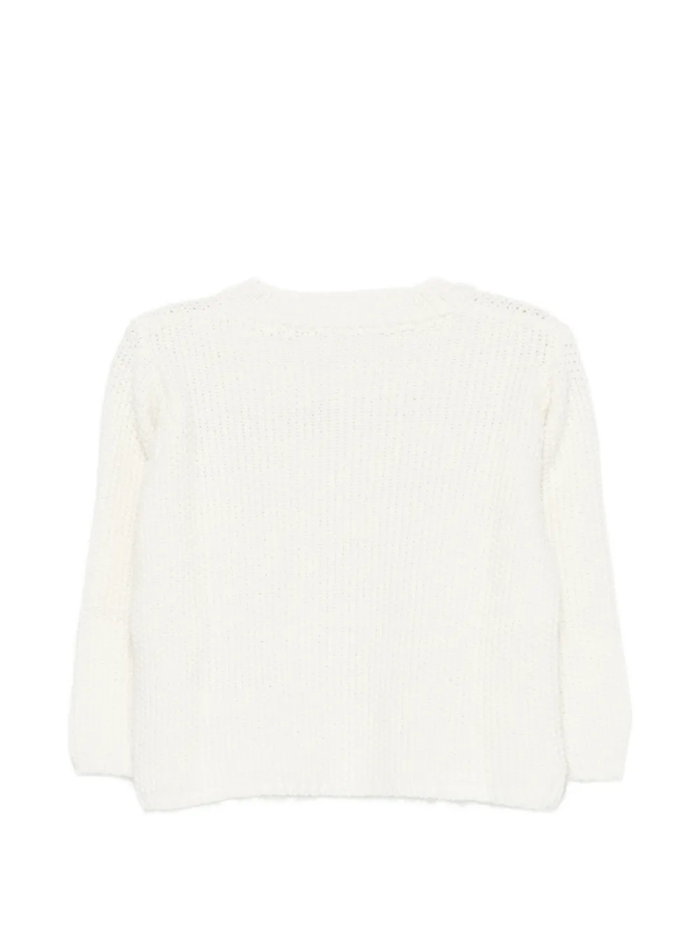 TEDDY & MINOU Gebreid vest Beige