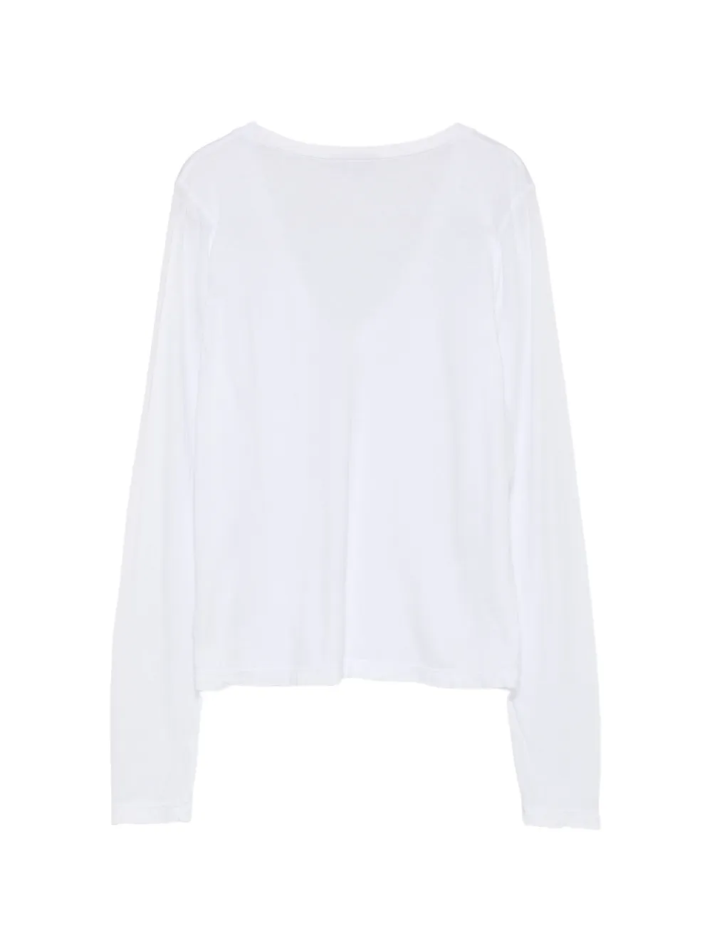 James Perse T-shirt met V-hals Wit