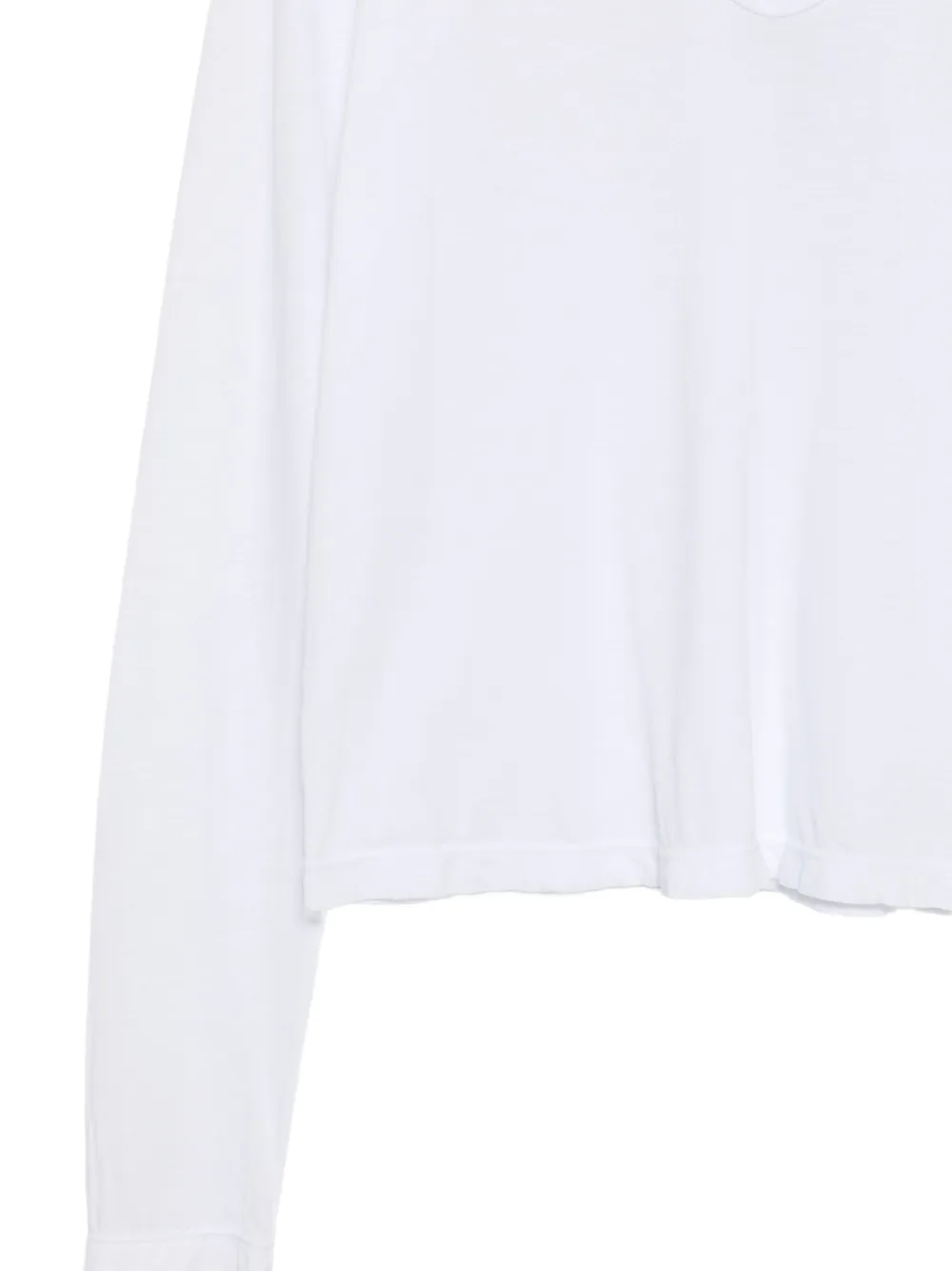 James Perse T-shirt met V-hals Wit