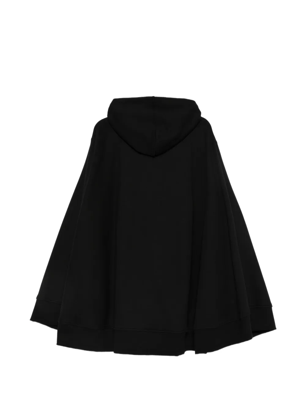 7 For All Mankind zip-up flared hoodie Zwart