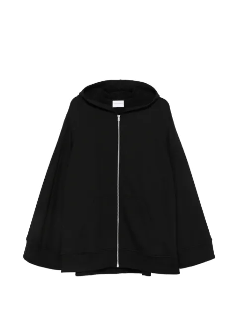 7 For All Mankind zip-up flared hoodie
