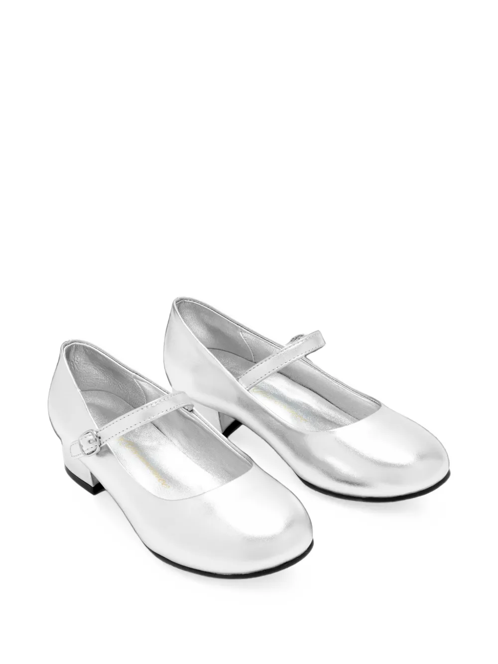 Age of Innocence Sabine leather ballet flats - Argento
