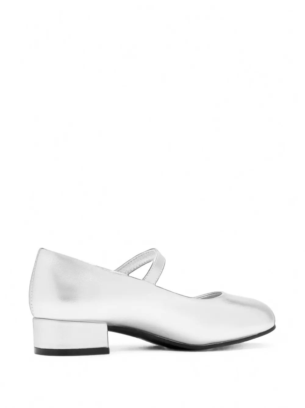 Age of Innocence Sabine leather ballet flats Zilver