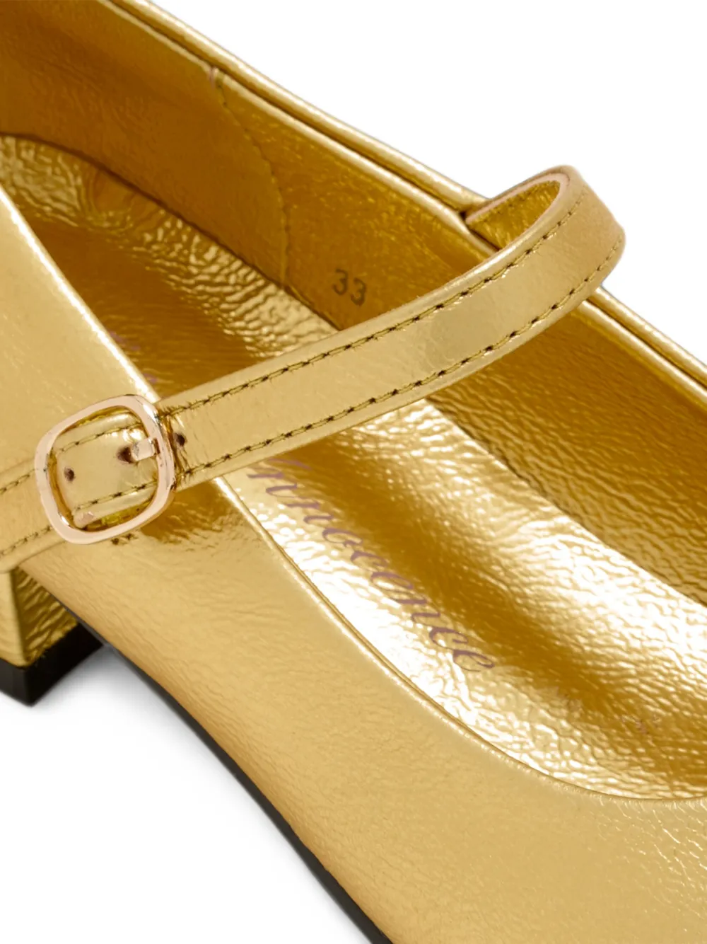 Age of Innocence Sabine leather ballet flats Goud