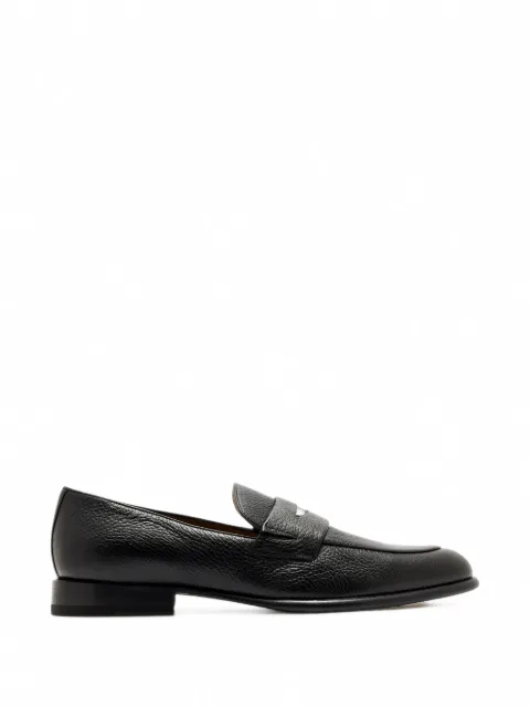 Neil Barrett Cervo grain-leather loafers