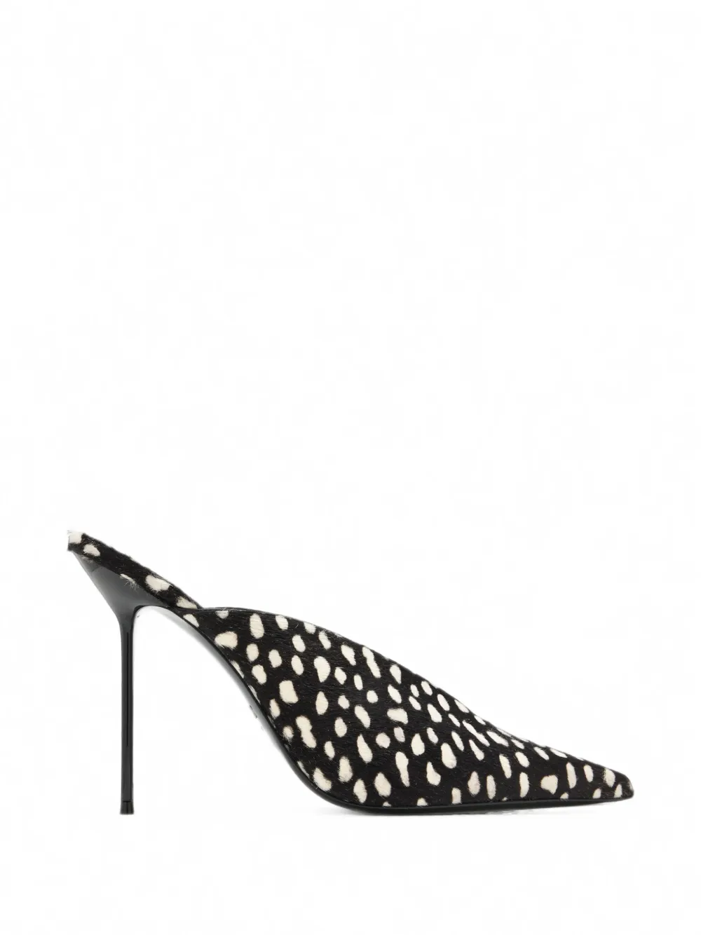 Paris Texas Lidia calf-hair mules