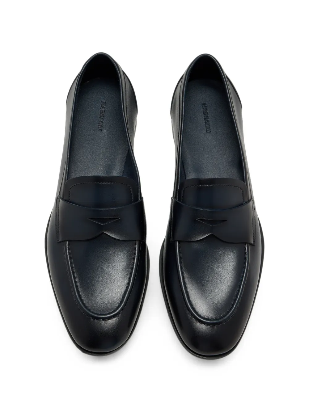 Magnanni Ana leather loafers Blauw