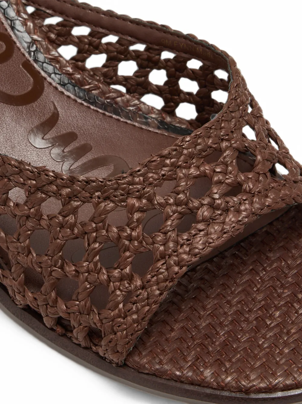 Sam Edelman Fynn woven leather sandals Bruin
