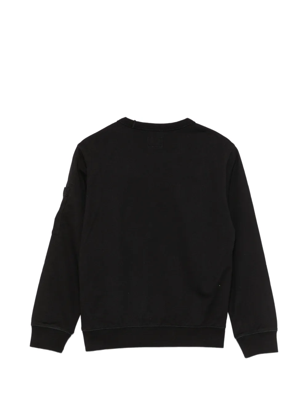 C.P. Company Kids Katoenen trui met Lens-detail Zwart